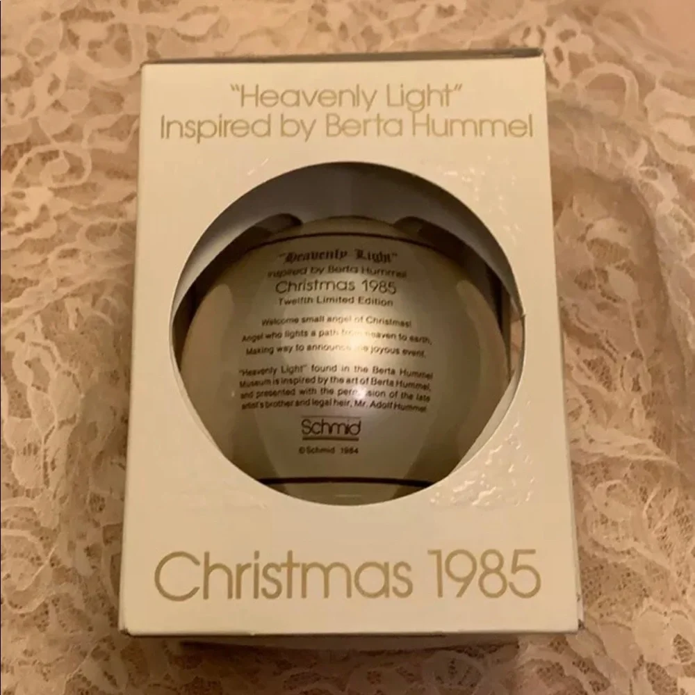 1980 Schmid Christmas Ornament Parade into Toyland Sister Berta Hummel collected